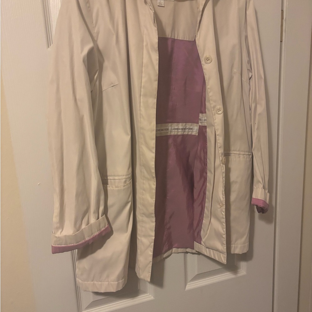 Jones NY jacket with Purple Lining
